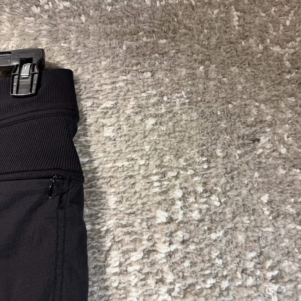 Athleta Trekkie Pants Nylon Black Outdoor Pants Size 4 Nature Performance